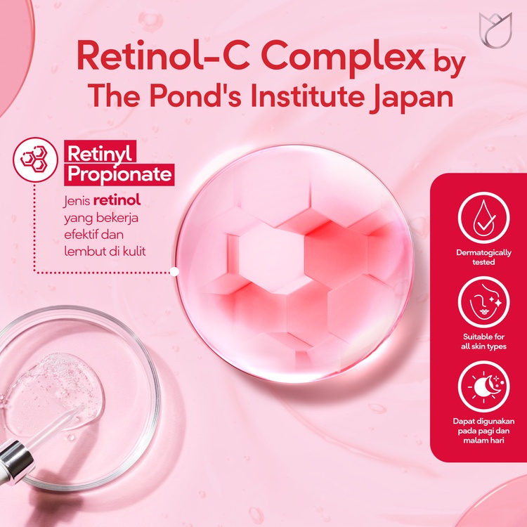 PONDS AGE MIRACLE NIGHT CREAM [ 50 G ] MOISTURIZER YOUTHFUL GLOW ANTI AGING + GLOWING WITH RETINOL &amp; SPF 18 KECIL MINI POND'S