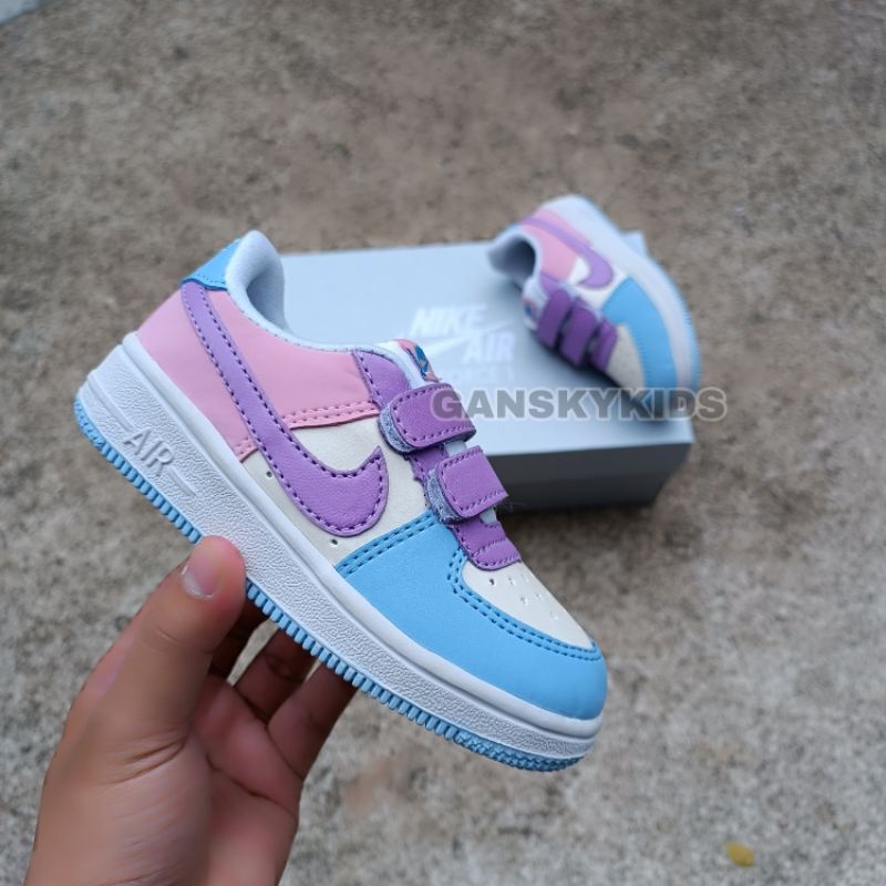 SEPATU ANAK PEREMPUAN NIKE AIR FORCE 1 PREMIUM HIGH QUALITY SEPATU NIKE ANAK SEPATU ANAK CEWE SEPATU ANAK WANITA