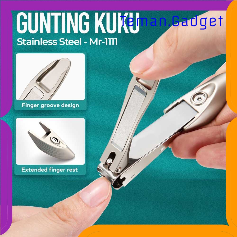 TG - PRW MR. Green Gunting Kuku Nail Clippers Stainless Steel