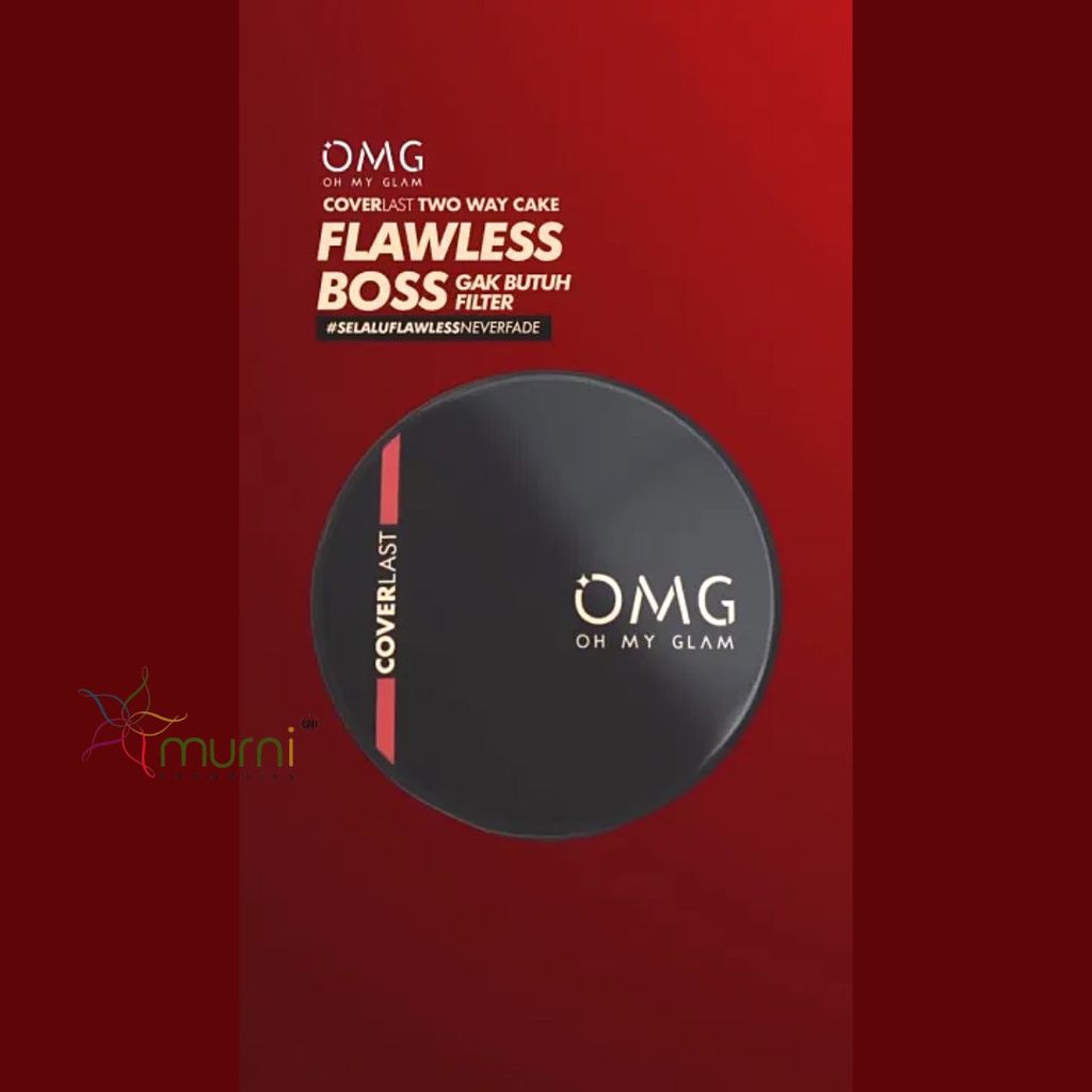 [[ TWC ]][ OMG ] OH MY GLAM COVERLAST TWO WAY CAKE SPF 20 12GR