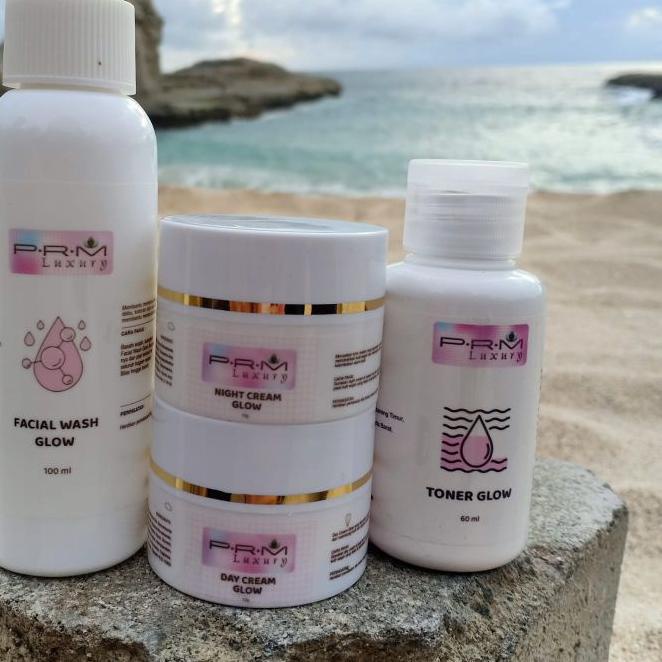 ♠ GLOW SERIES  / PRM Luxury glow / Luxury glow / Skincare  murah ♪