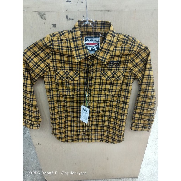Kemeja cardinal kids original