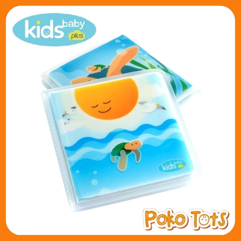 Kidsbaby Plus Squeaky Bath Book Buku Mainan Mandi Kidsme