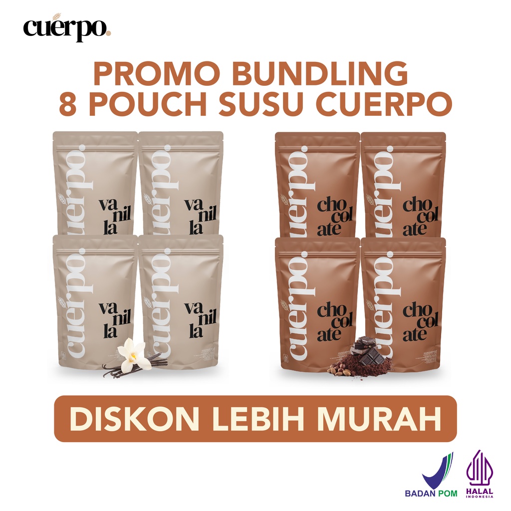 SUSU CUERPO 960 GRAM (PAKET 8 POUCH)