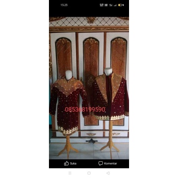 baju pengantin Payet