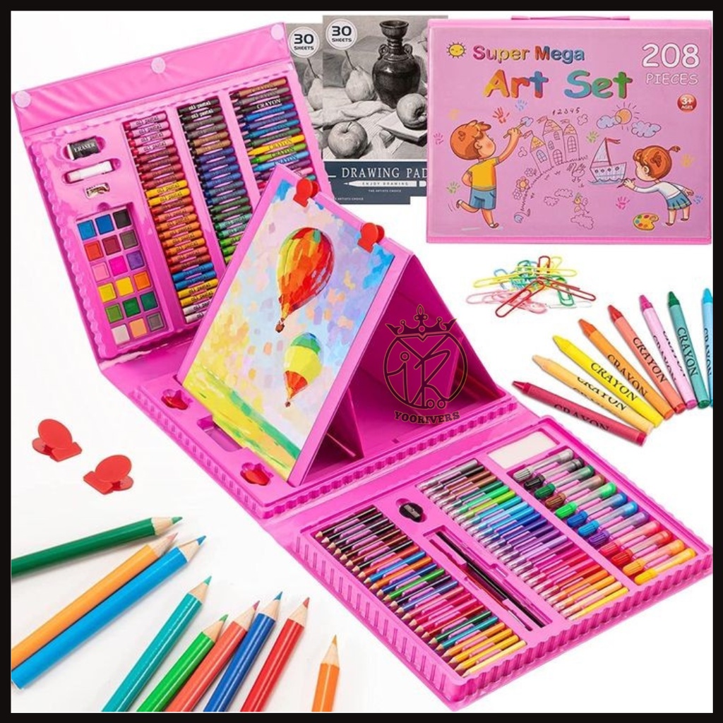 

Crayon Pensil Warna Art Cat Pensil Crayon Cat Air Crayon Set 86/208 Set Pensil Warna