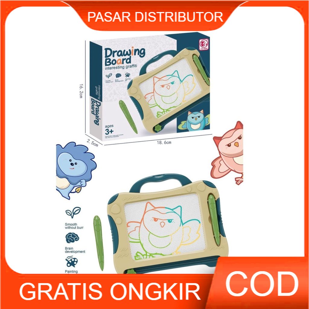 

Pasar Distributor INTERESTING GRAFFITI DRAWING BOARD Papan Tulis Magnetic Interesting Papan Tulis Papan Tulis Anak Perempuan - Laki Laki