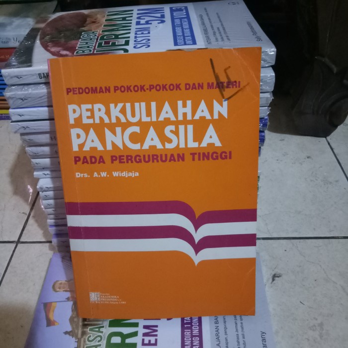ORI BUKU PERKULIAHAN PANCASILA PAFA PERGURUAN TINGGI