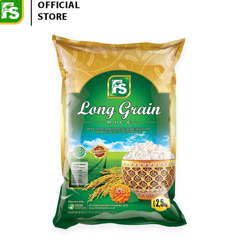 

▲ Food Station - Beras Long Grain Green 2 Pcs @ 2.5 Kg ➢