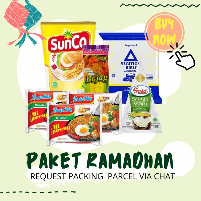

(COD) PARCEL RAMADHAN HAMPERS IDUL FITRI PAKET SEMBAKO SPECIAL