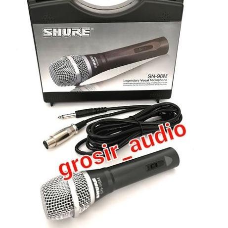 ⅍ MIC KABEL SHURE SN98M SHURE SN 98M ,MICROPHONE SHURE SN98M SHURE SN 98 M  SHURE SH98 ✺