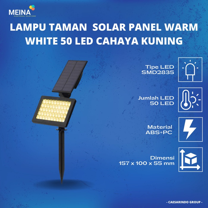 Terlaris Lampu Dinding Tenaga Surya Cahaya Kuning Lampu Tancap Taman Solar Cell