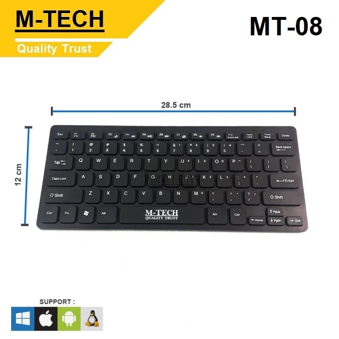 M-Tech Keyboard Mini USB MT-08