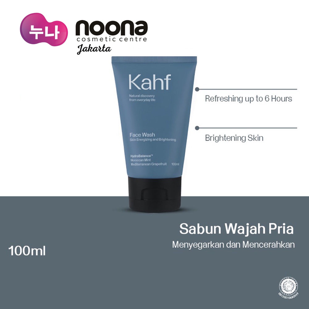 KAHF SKIN ENERGIZING AND BRIGHTENING FACE WASH 100 ML