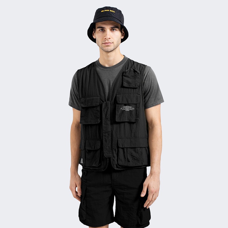 FMC Speed Supply Original Vest M-74 Battle Dress Uniform Rompi Pria Hitam 091222