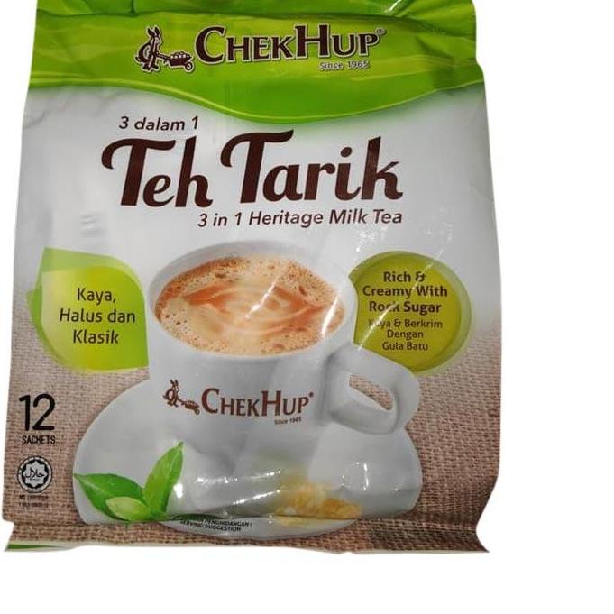 

♪ CHEK HUP 3 IN 1 TEH TARIK MALAYSIA / CHEKHUP / CHECKHUP / CHECK HUP MILK TEA 3IN1 WITH CANE SUGAR ✼