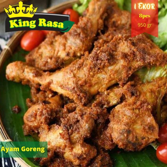 

ayam goreng lengkuas ayam serundeng ayam Frozen 1 ekor isi 8 pcs TERLARIS