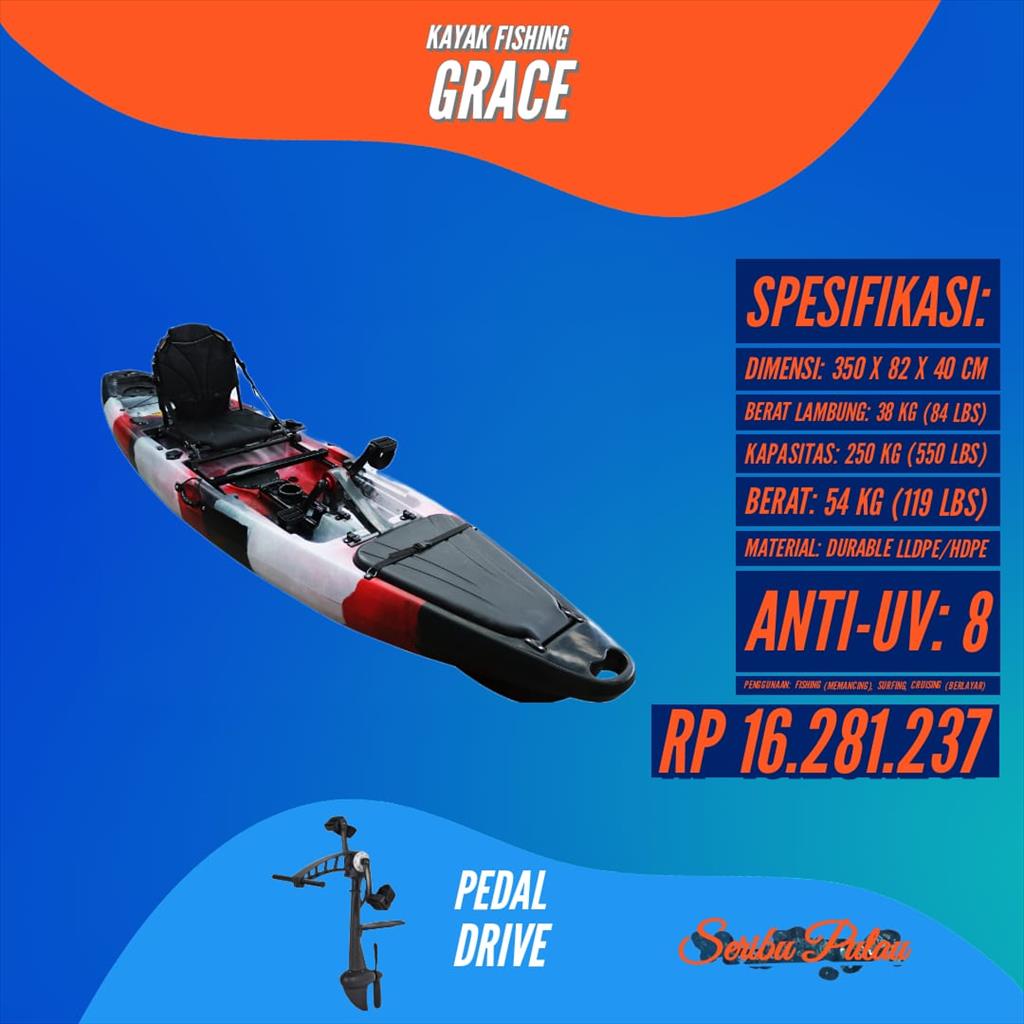 Kayak Fishing Pedal Drive Propeller - Grace