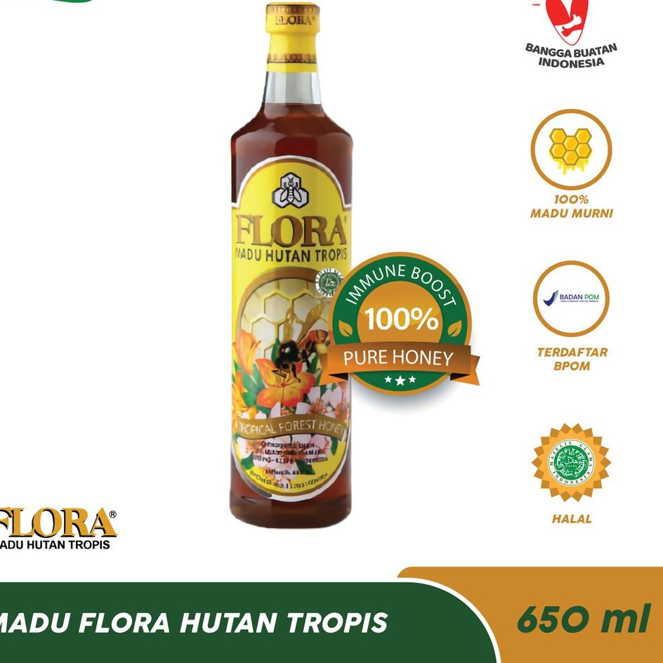 

☂ Flora Tropis - hutan asli 650 ml - & Halal ♙