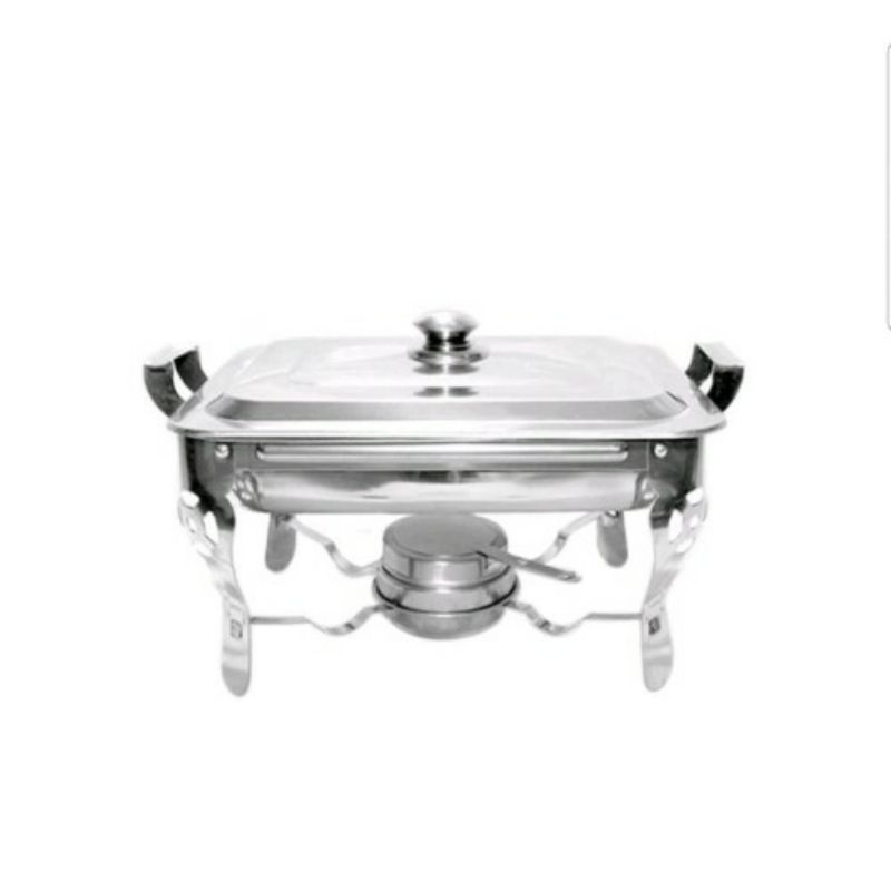 [ ⭐FREE ONGKIR⭐ ] Tempat prasmanan persegi 555 lebih tebal besar stainless foodgrade warmer square pan