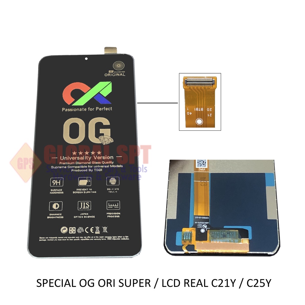 SPECIAL OG ORI SUPER / LCD TOUCHSCREEN REALME C21Y / C25Y