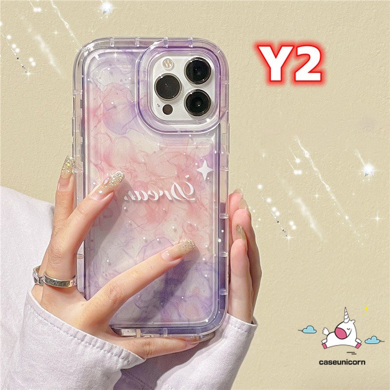 Untuk Xiaomi Redmi 10A 12C 9 10C 9T 10a1 9A 9C NFC Redmi Note10 10s 9 11 11s 8poco F4 Pasangan Fantasi Langit Berbintang Gradasi Bintang Bulan Bening Lembut TPU Airbag Shockproof Case