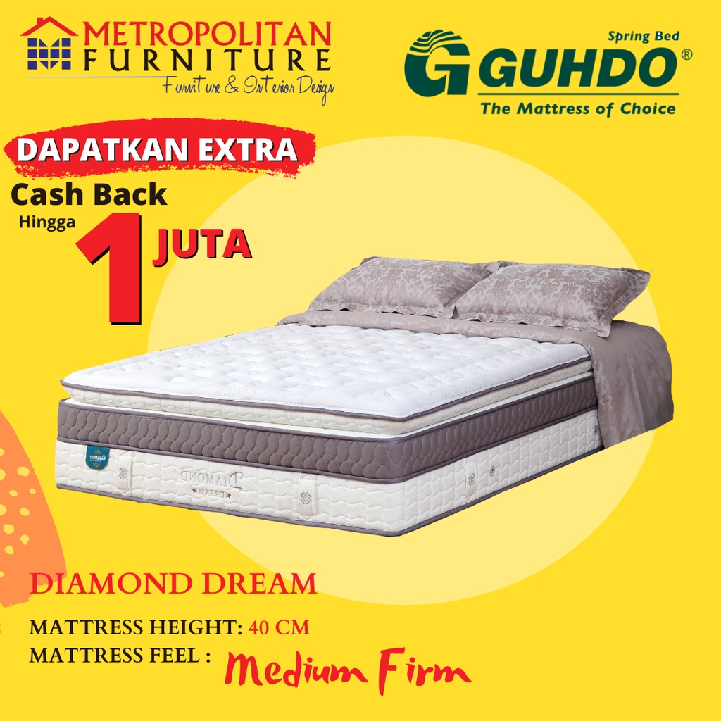 Kasur Springbed Guhdo Diamond Dream Spring bed matras