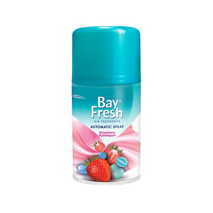 BAYFRESH AEROSOL 225ML STRAWBERRY BUBBLEGUM