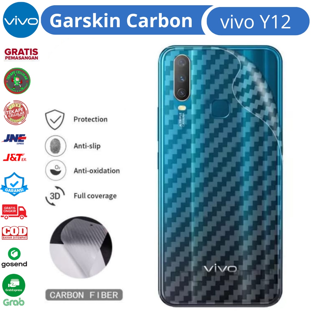 Garskin Handphone Vivo Y12 Y12i Y15 Y17bisa cod