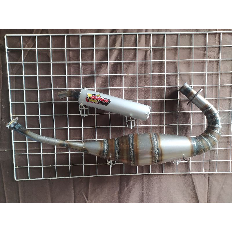 Knalpot racing Ninja R RR SS krs plat karat SMR garing tring