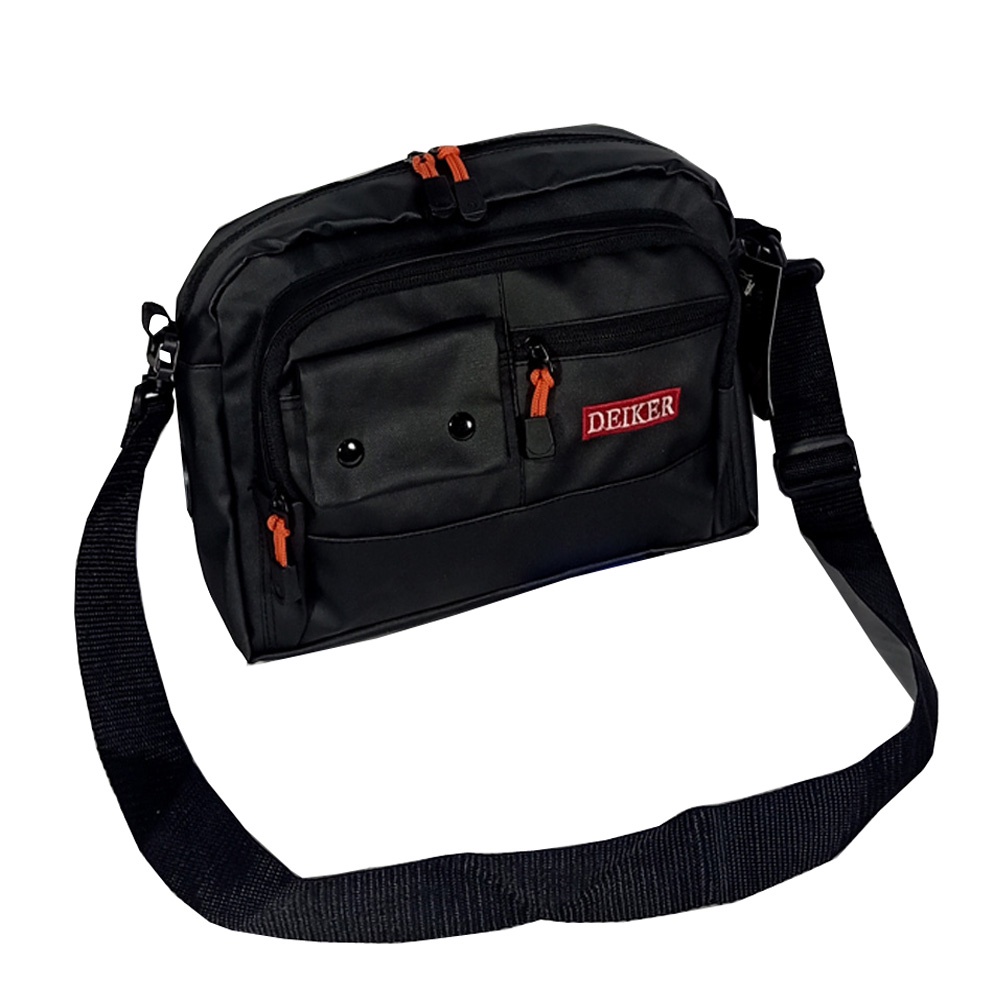 Tas Slempang Waterprof Tas Slempang Outdor Unisek Daiker A-R Black