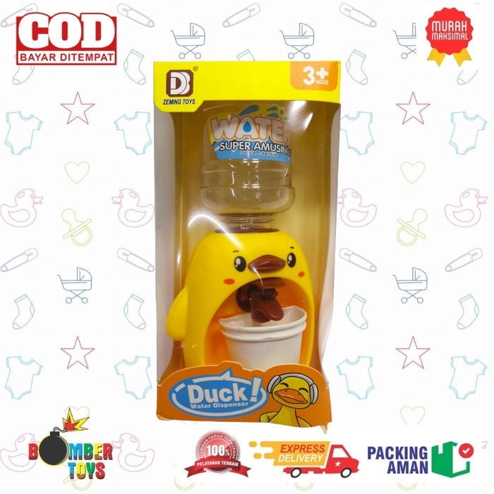 IMPORT MAINAN ANAK DISPENSER MINI GALON BEBEK UNIK BEBEK MINUM AIR FOUNTAIN