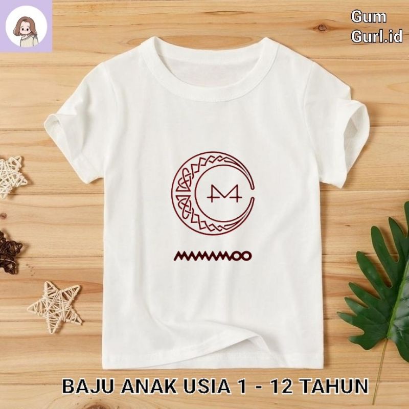 Kaos baju anak MAMAMOO tshirt GIRLBAND KOREA KPOP oversize lokal laki laki perempuan jumper baby kid