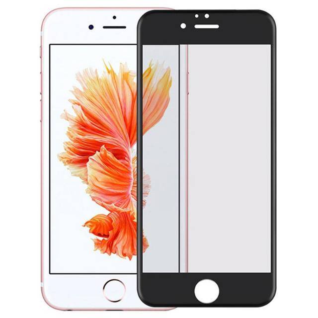 (GLOSSY 9D) Tempered glass iphone 6 /6s/ iphone 6 plus/6s plus/ 6+ 6S+ full cover
