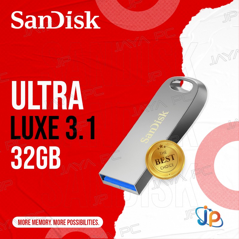 FlashDisk Sandisk CZ74 32GB - Flash Disk Ultra Luxe 32 GB GB USB 3.1