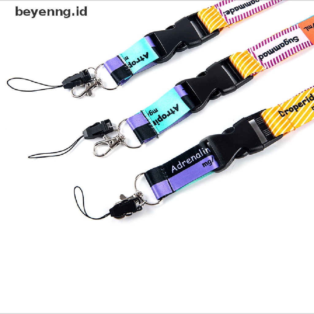 Beyen Ransitute Lanyard Kartu Kredit ID Holder Tas Dokter Perawat Mahasiswa Wanita ID