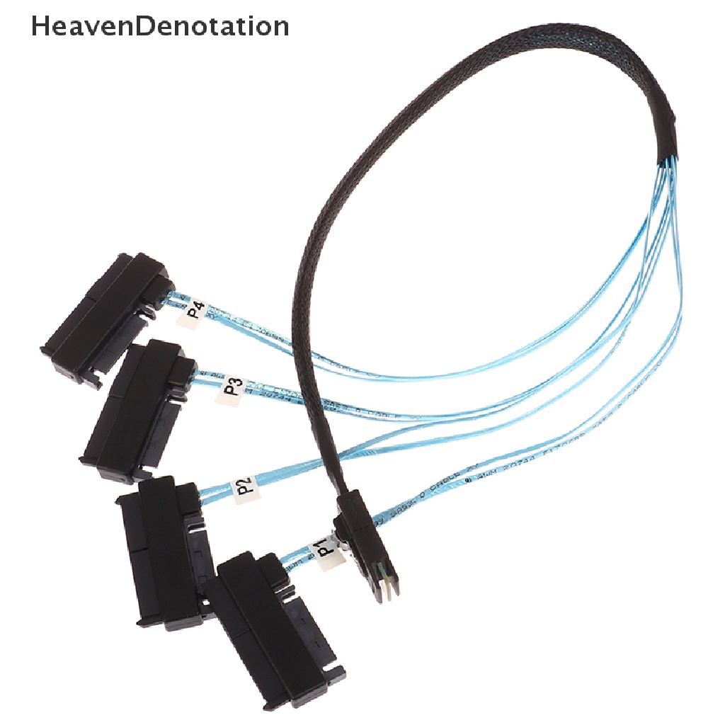 [HeavenDenotation] Mini Hardisk 4s 36-Pin SFF-8087 Ke 4s SAS 29-Pin SFF-8482 Konektor Kabel HDV