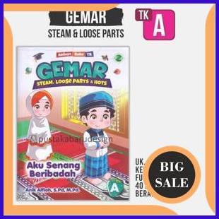 

accessories Paket Buku Pendidikan Anak PAUD TK A GEMAR Steam Loose Parts and Hot 1F3BZ3