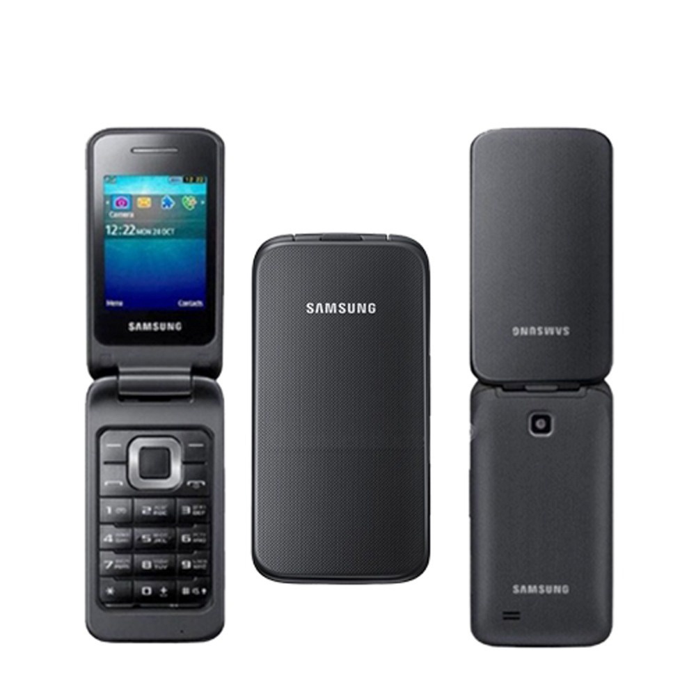 NEW Handphone Samsung C3520 Dual SIM Hp Samsung Lipat C3520 B.INDONESIA