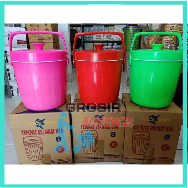 TERMOS NASI 8 LITER - Termos Es / Rice Bucket / Ice Bucket GROSIR UNIK