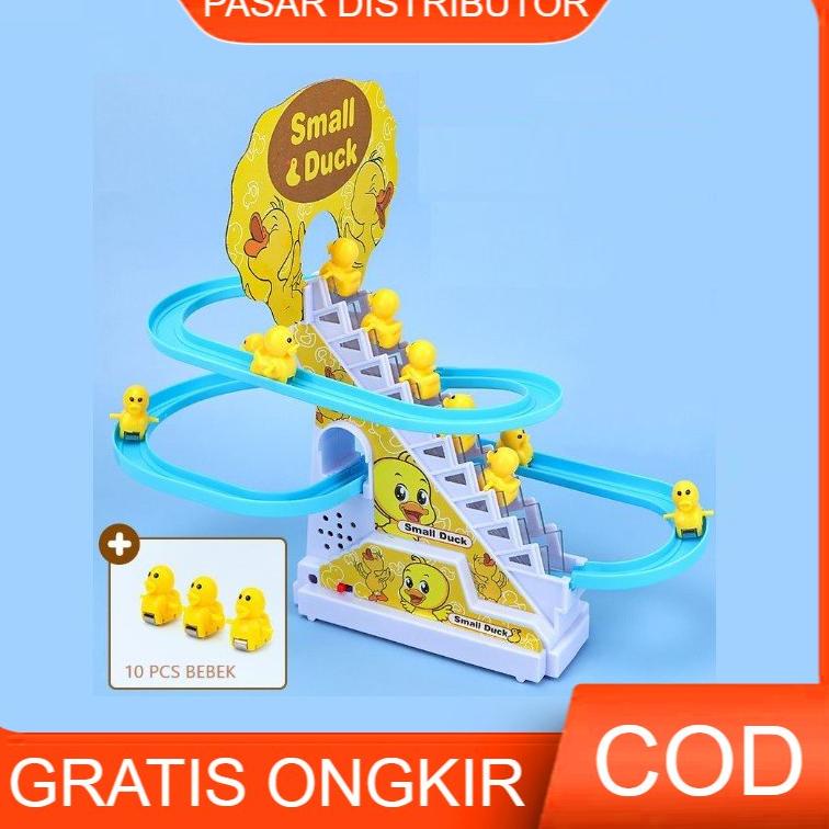 ➪ Mainan Anak Jolly Penguin Jolly Track Balap Naik Tangga Mainan Bebek Naik Tangga Mainan Anak ✽