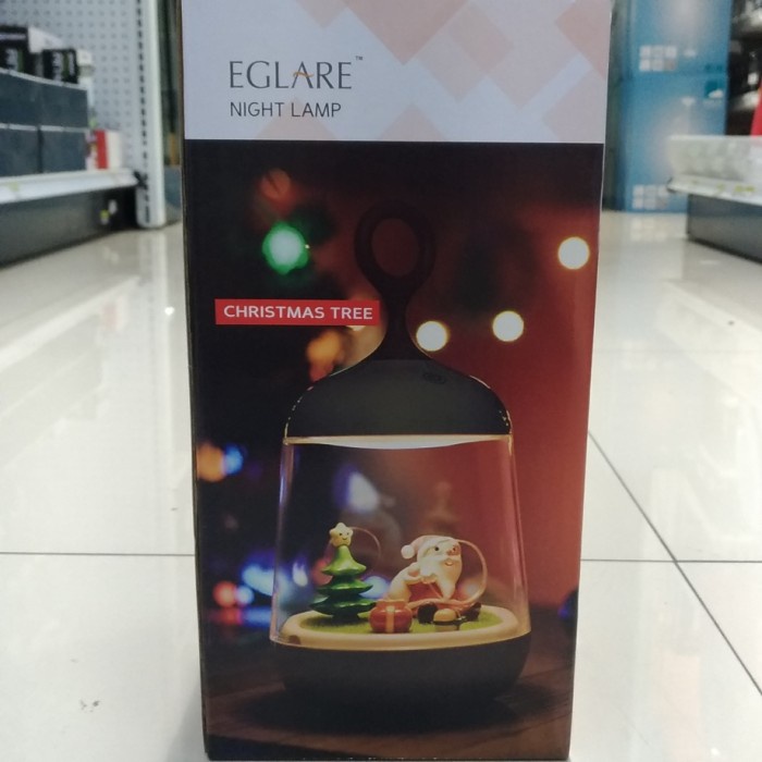 Terlaris Eglare Lampu Tidur Santa Klaus Christmas
