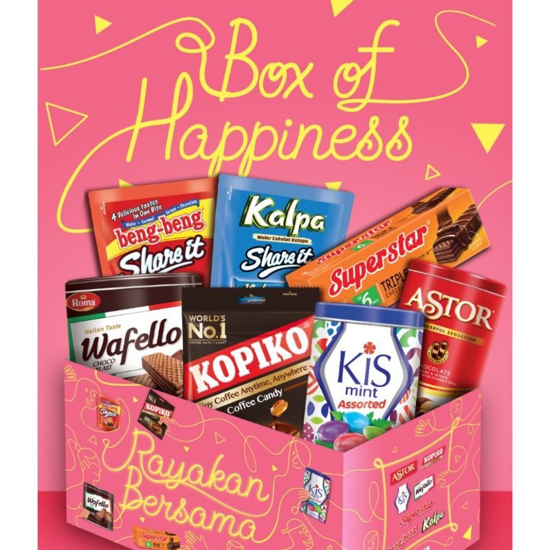 Box Of Happines Mayora / Paketan Mayora / Hampers / Parcel Lebaran
