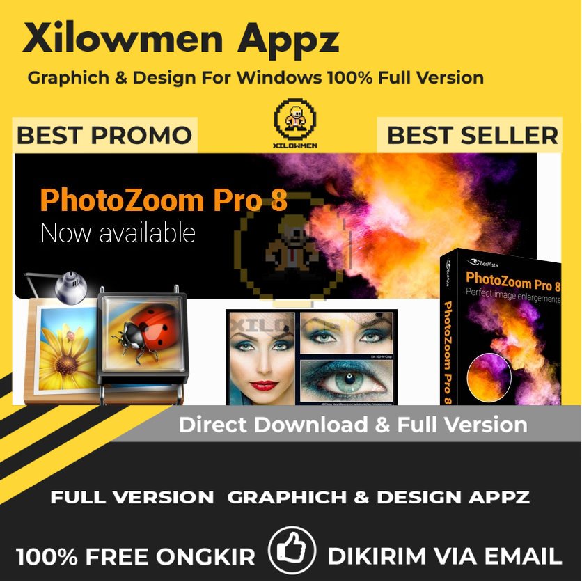 [Full Version] Benvista PhotoZoom Pro Design Graphics Lifetime Win OS