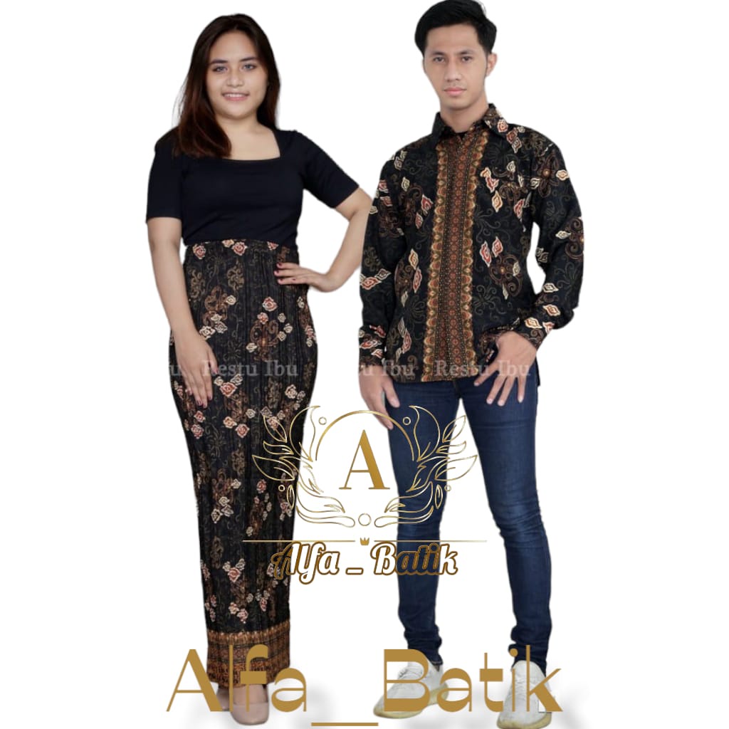 COUPLE BATIK WISUDA/COUPLE BATIK KEBAYA/COUPLE BATIK TUNANGAN/COUPLE BATIK KONDANGAN/COUPLE BATIK TERBARU/COUPLE BATIK TERLARIS