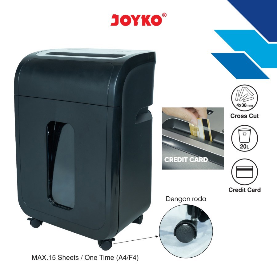 Paper Shredder / Mesin Penghancur Kertas Joyko SHD-04