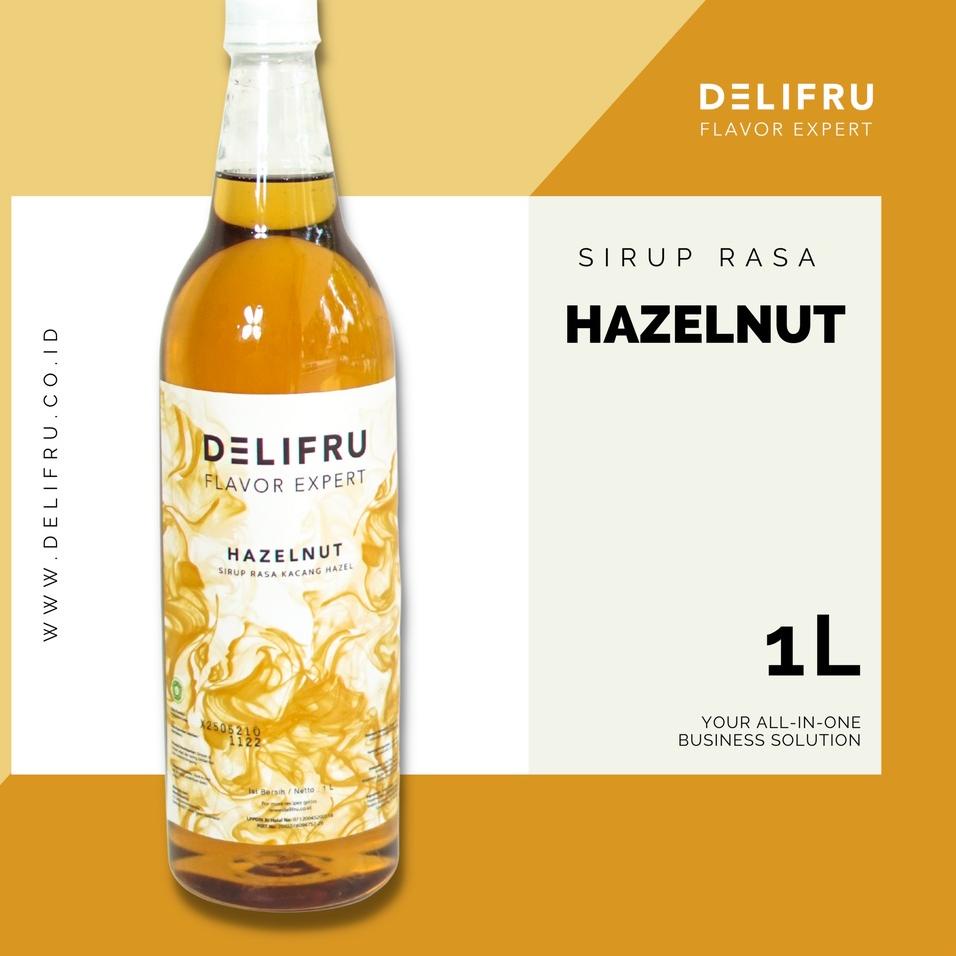 

➮ Hazelnut Syrup Delifru 1 Liter - Sirup Hazelnut Premium ➦