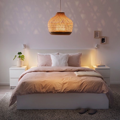 MISTERHULT Lampu gantung, bambu buatan tangan, 45 cm