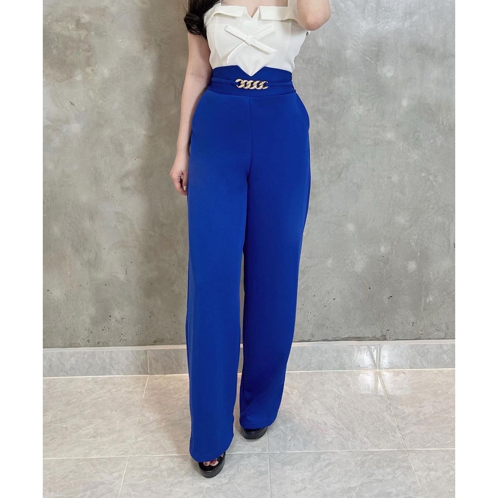 1079 CELANA KULOT | CHAIN CULLOTE | HIGHWAIST PANTS | CELANA KULOT WANITA SCUBA PREMIUM | CELANA PANJANG