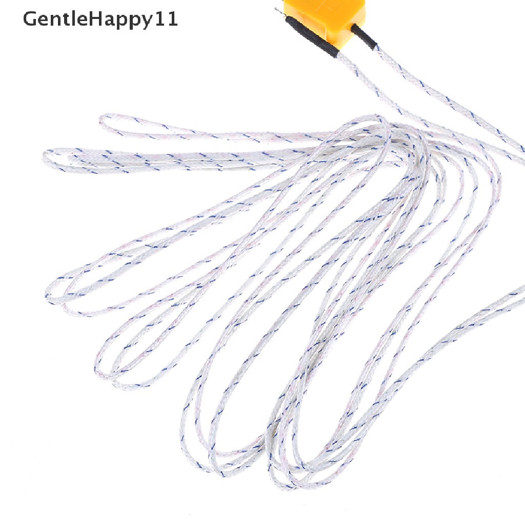 Gentlehappy 1PC 5m K type sensor Suhu thermocouple probe Kabel Kawat id